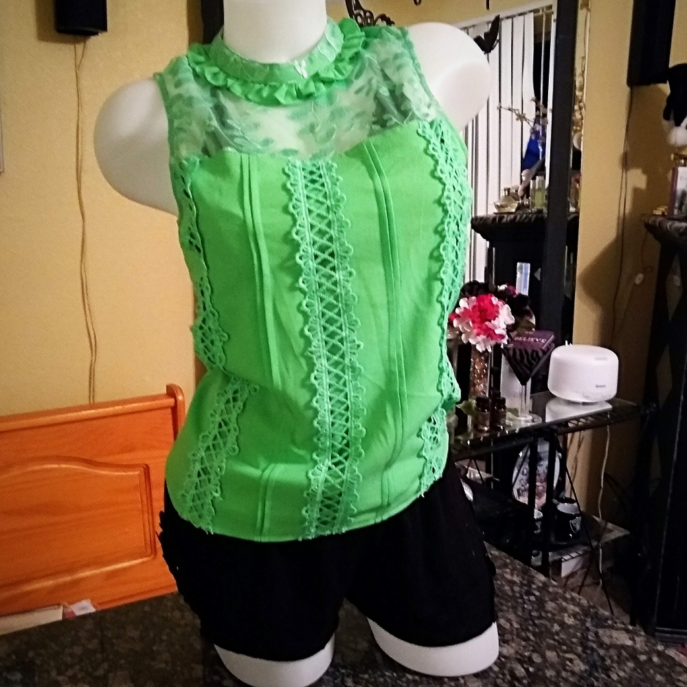 Dressy Sleeveless Blouse